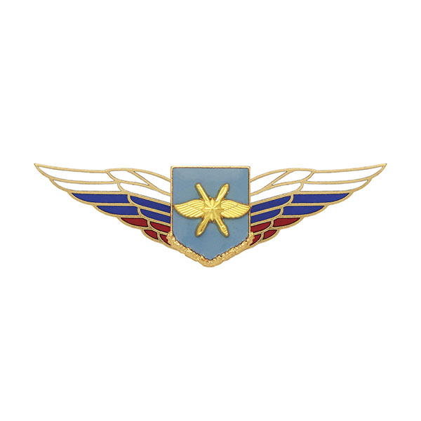 Значок мет. Должностной знак командира полка и ему равной воинской части (ВКС) (№50)