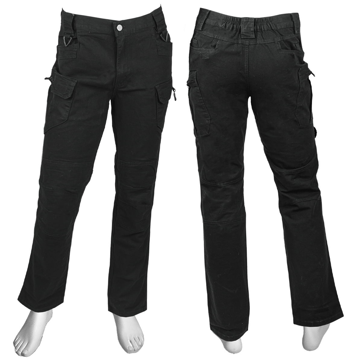 Брюки тактические Стрейч (97% хлопок, 3% спандекс) черные