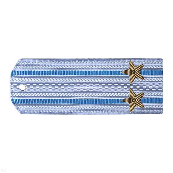 Погоны ВВС голуб. с голуб. просв. (на рубашку) вышит. канителью (подполковник)