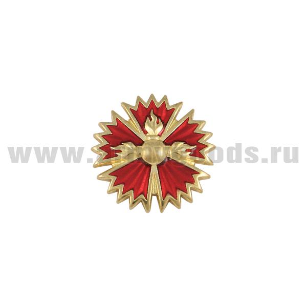 Значок мет. ГРУ (мал. эмблема, на пимсе)