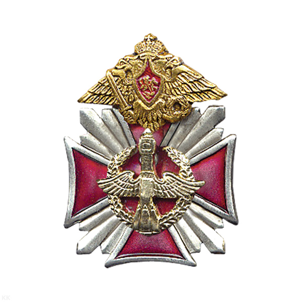 Значок мет. ВКС (серия Стальной крест)