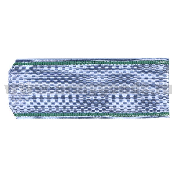 Погоны голуб. зел. кант (ПС ФСБ руб.) на пластике