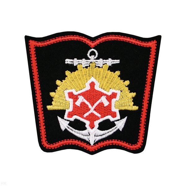 Шеврон вышит. ВИТУ нов/обр (книжка) черный фон