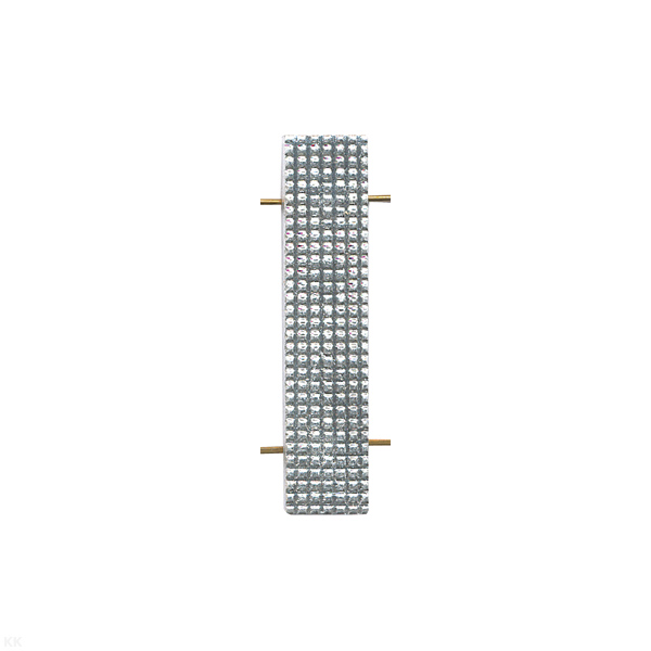 Лычка мет. МВД 10x45 мм серебр.