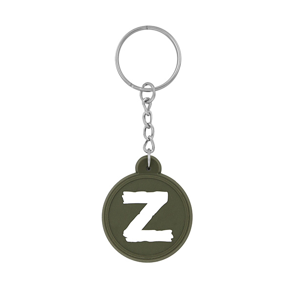 Брелок пластизол. Z (кругл)