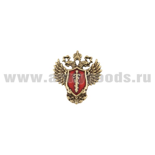 Значок мет. Орел ФСКН (мал., на пимсе)