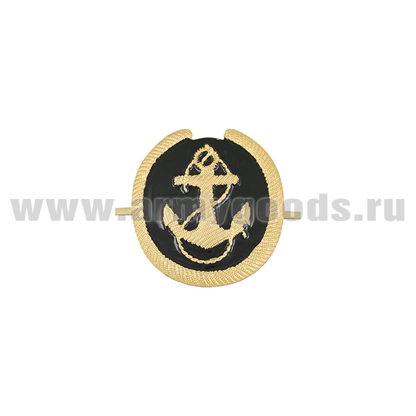 Кокарда мет. Курсантов (с якорем)