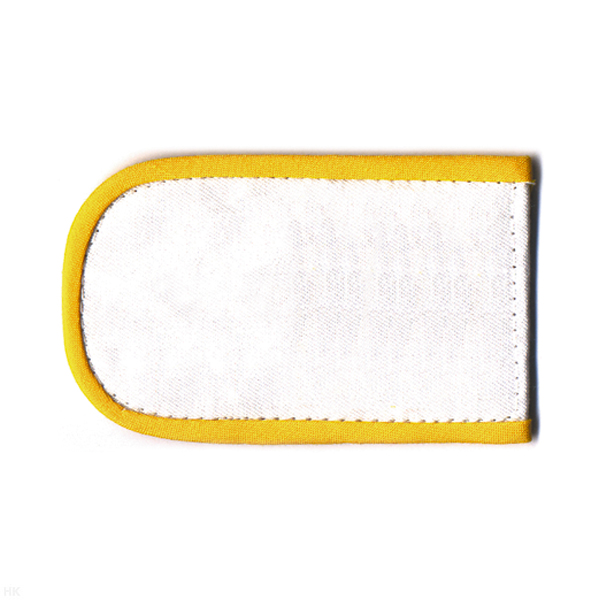 Погоны РЖД вышит. шелк. белые (чистые)