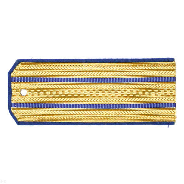 Погоны парад. зол. шелк. 2 вас. пр.