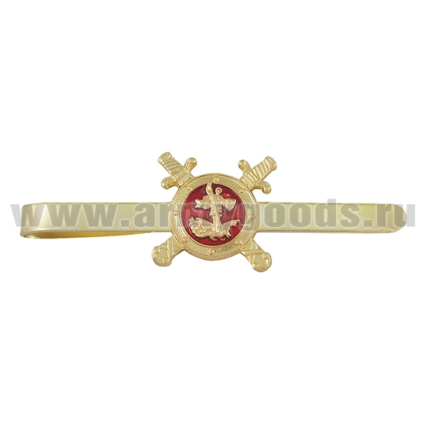 Зажим для галстука мет. Полиция (жесть)