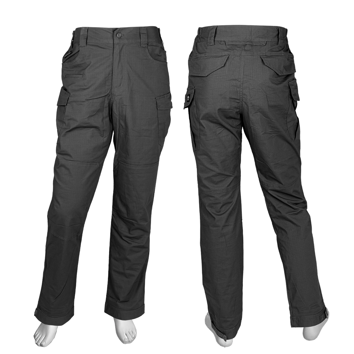 Брюки тактические Магнит (60% хлопок, 2% спандекс, 38% ПЭ) черные