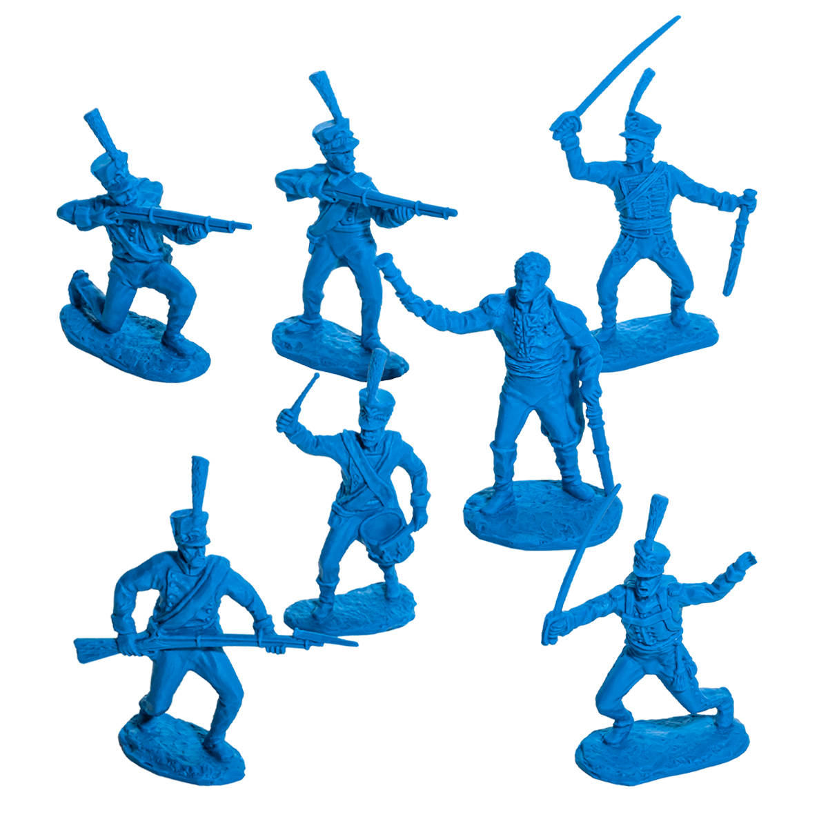 Набор игрушек пластмассовых "Бородино" (фигурки 7 шт) арт. 12091