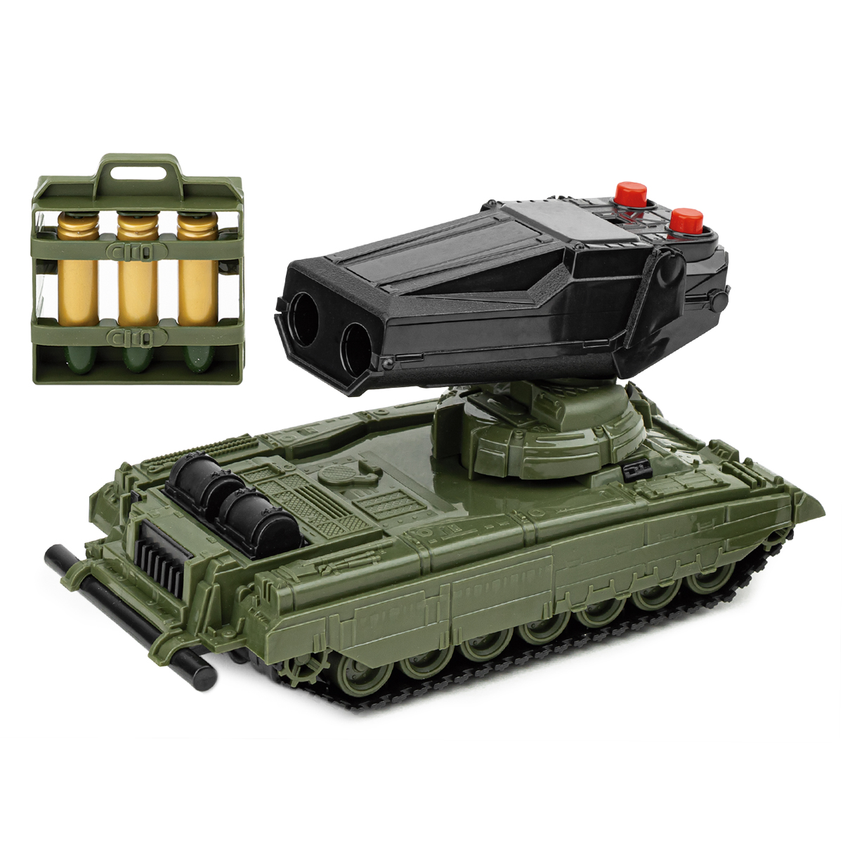 Игрушка пластмассовая БМП «НП-01» с ракетной установкой и боеприпасами (1505) 21,5x11x12 см