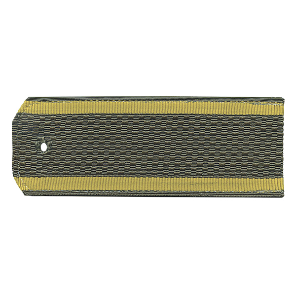 Погоны оливк. курсант. без «К» кант желтый (на пластике)