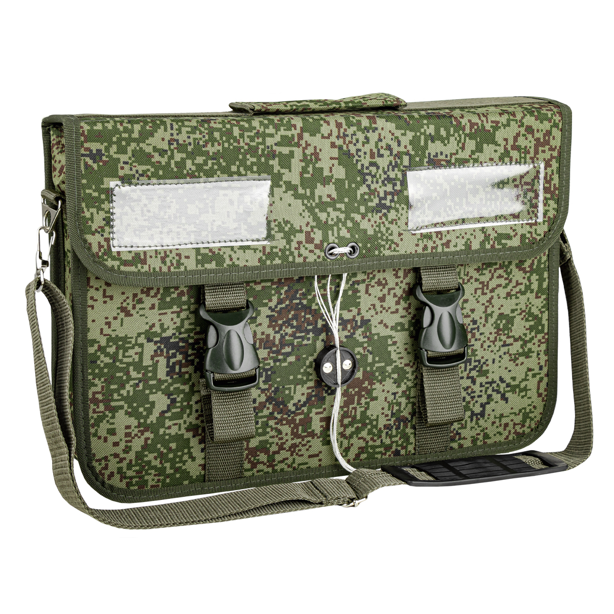 Портфель архивный №1 (одно отделение) (для хранения документов с опечатыванием) (40x9x27 см) "русская цифра"