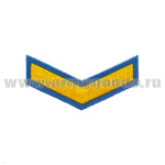 Курсовка вышит. 1 курс (голуб.) люрекс