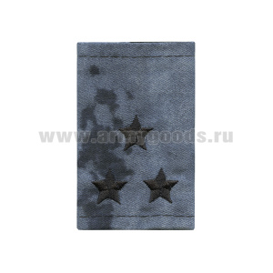 Ф/пог. Росгвардия ОМОН (расцв. "Мох-2") вышит. черн. (полковник)