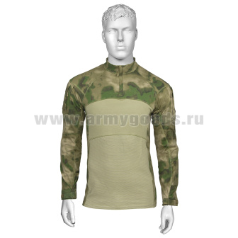 Рубашка тактическая "Комбат" дл/рук "мох" (A-TACS FG)