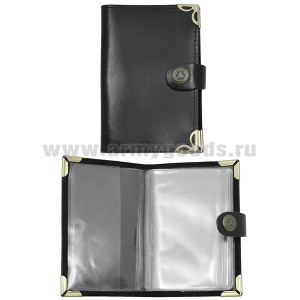 Визитница (кожа) вертикальная