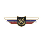 Значок мет. Должностной знак командира учебной воинской части и другого воинского формирования (ВМФ) (№68)