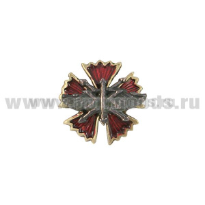 Значок мет. Связь ГРУ (эмбл. связи на гвоздике, мал., на пимсе)