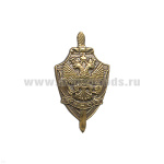 Значок мет. КГБ-ФСБ на пимсе (бронз.)