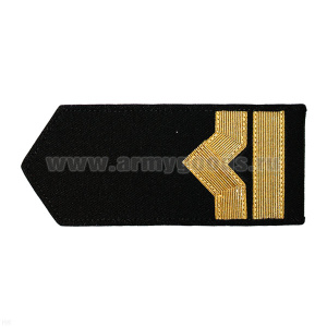 Погоны реч.фл. (жестк., галун) черн.: 6 катег.