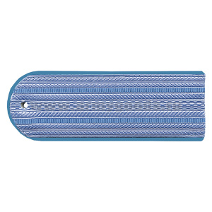 Погоны голуб. (серо-голуб. кант) 2 серо-голуб. пр. Юстиция ст/обр на рубашку (на пластике)