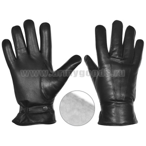 Перчатки кожаные с шерстяным начесом 572-96Н /14-25 (по наличию)