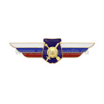 Значок мет. Должностной знак начальника воинского формирования, ведущего научно-иссл деят (РВСН) №78