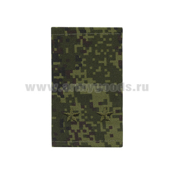 Ф/пог. "русская цифра" вышит. оливк. (лейтенант) на липучке (пластик)