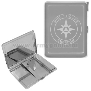 Портсигар с лазерной гравировкой МЧС