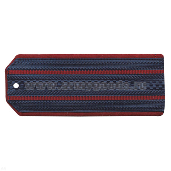 Погоны синие (красн. кант) 2 красн. пр. (Следственный комитет)