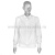 Рубашка форм. офиц. женская (дл.рук.) белая с р-ры с 32 по 42