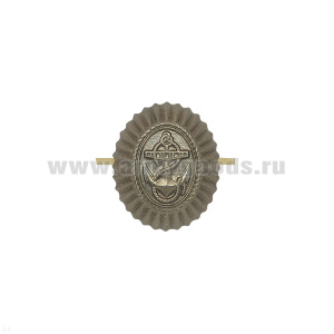 Кокарда мет. ВМФ РФ рядовой состав защ.