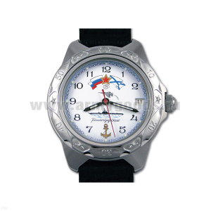 Часы наручные механич. "Командирские" (без автоподзавода) Дизайн циферблата может несколько отличаться от представленного на фото