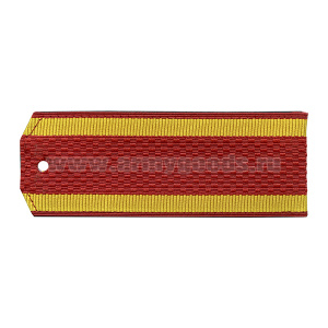 Погоны красн. курсант. без «К» 