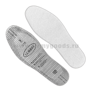 Стельки Corbby безразм. зимние трехслойные с алюминиевой фольгой