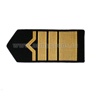 Погоны реч.фл. (жестк., галун) черн.: 13 катег.