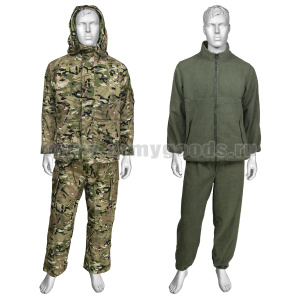 Костюм д/с ПАРКА (утепленный флисом) "мультикам"
