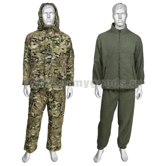 Костюм д/с ПАРКА (утепленный флисом) "мультикам"