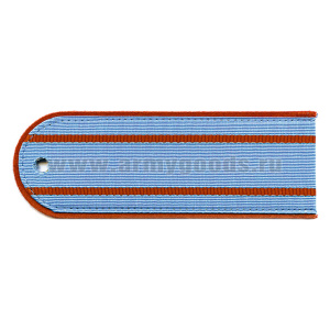 Погоны голуб. (оранж. кант) 2 оранж. пр. (МЧС руб.)