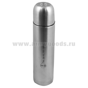 Термос с лазерной гравировкой 1,0 л. МП (Там, где мы, там-победа!)