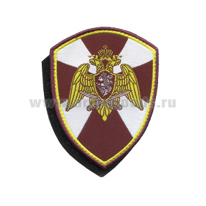 Шеврон тканый Росгвардия (общий) на липучке