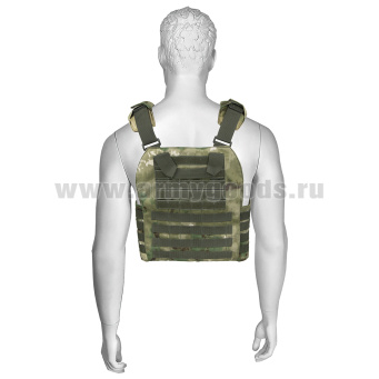 Жилет разгрузочный тактический "плитник" "мох" (A-TACS FG)