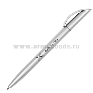 Ручка шариковая пластиковая с символикой Войска ПВО (чернила синие)