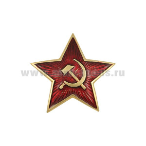 Значок мет. Звезда СА (на пимсе)