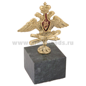 Статуэтка (литье бронза, камень змеевик) орел ВВС РФ