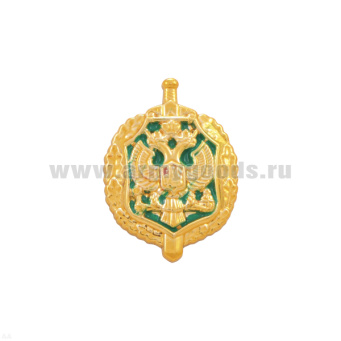 Эмбл. петл. пласт. ПС ФСБ зол.