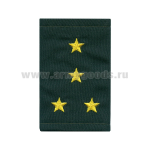 Ф/пог. Росгвардия (расцв. "Сосна") вышит. желт. (капитан)